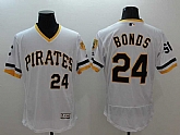Pittsburgh Pirates #24 Barry Bonds White 2016 Flexbase Authentic Collection Cooperstown Stitched Jersey,baseball caps,new era cap wholesale,wholesale hats